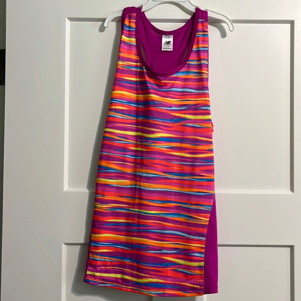 Girls New Balance Racerback Tank